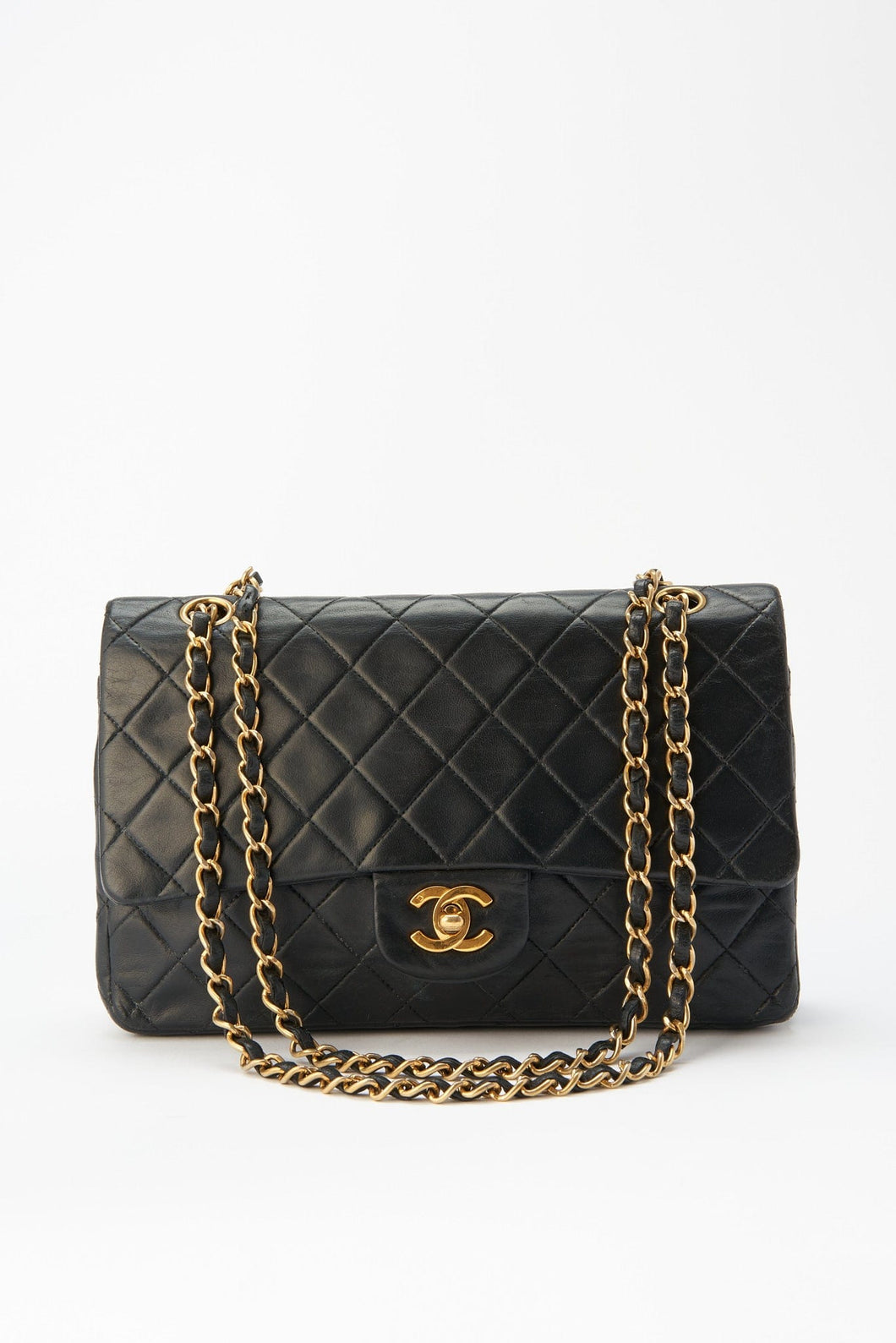 Chanel Classic Medium Double Flap Bag with 24k gold plated hardware
