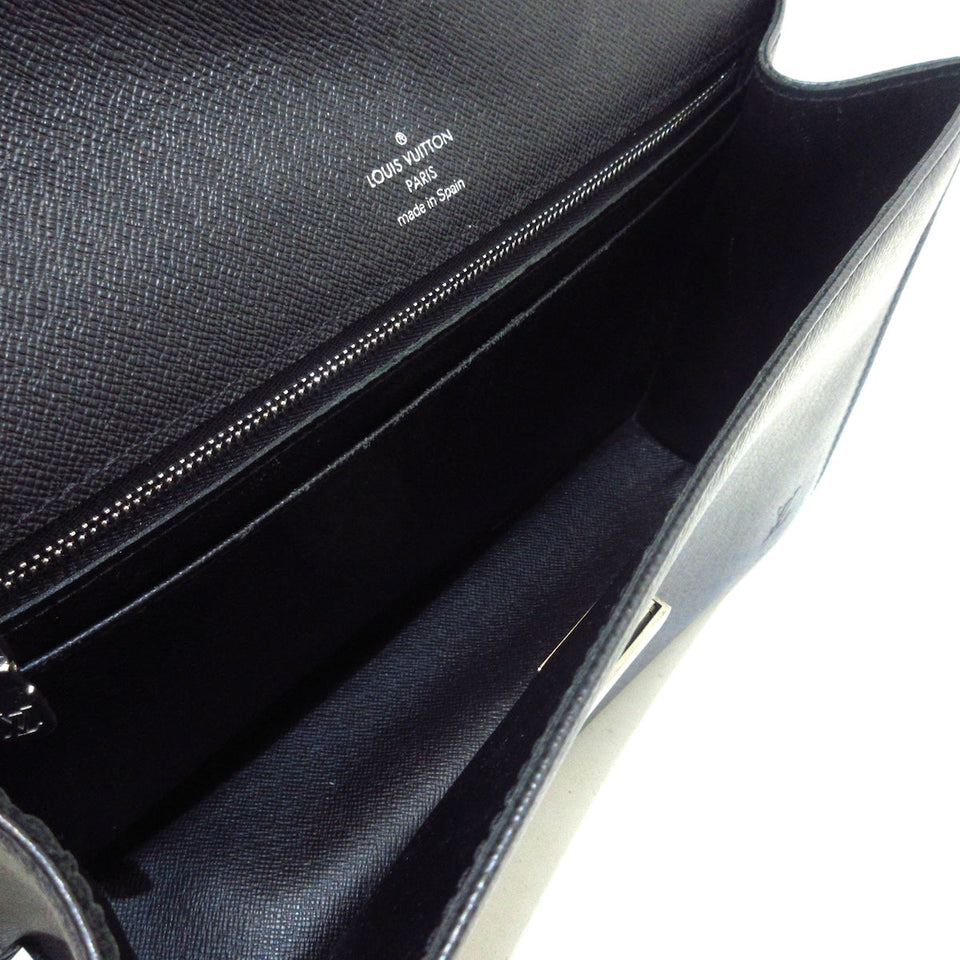 Louis Vuitton Selenga  Pony-Style Calfskin Clutch Bag