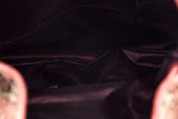 Chanel Purple Snakeskin Shimmer Hobo Handbag