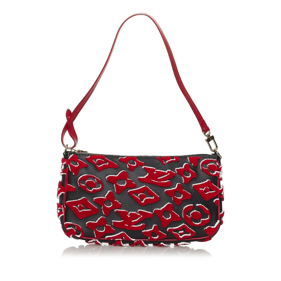 Louis Vuitton X Urs Fischer Pochette Accessoires Red Limited Edition