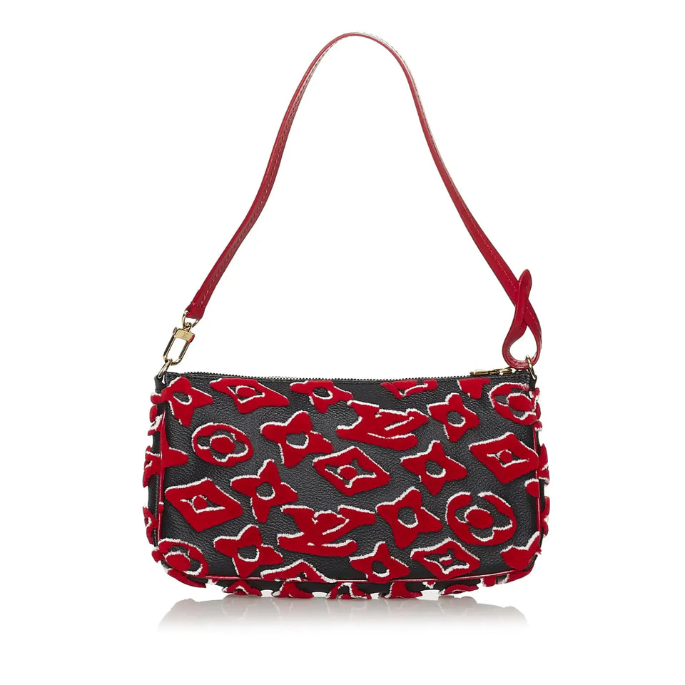 Louis Vuitton X Urs Fischer Pochette Accessoires Red Limited Edition