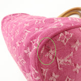 Louis Vuitton Monogram Denim Neo Speedy Boston Bag Pink M95214