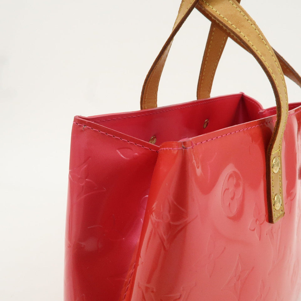 Louis Vuitton Monogram Vernis Lead PM Hand Bag Pink M991221
