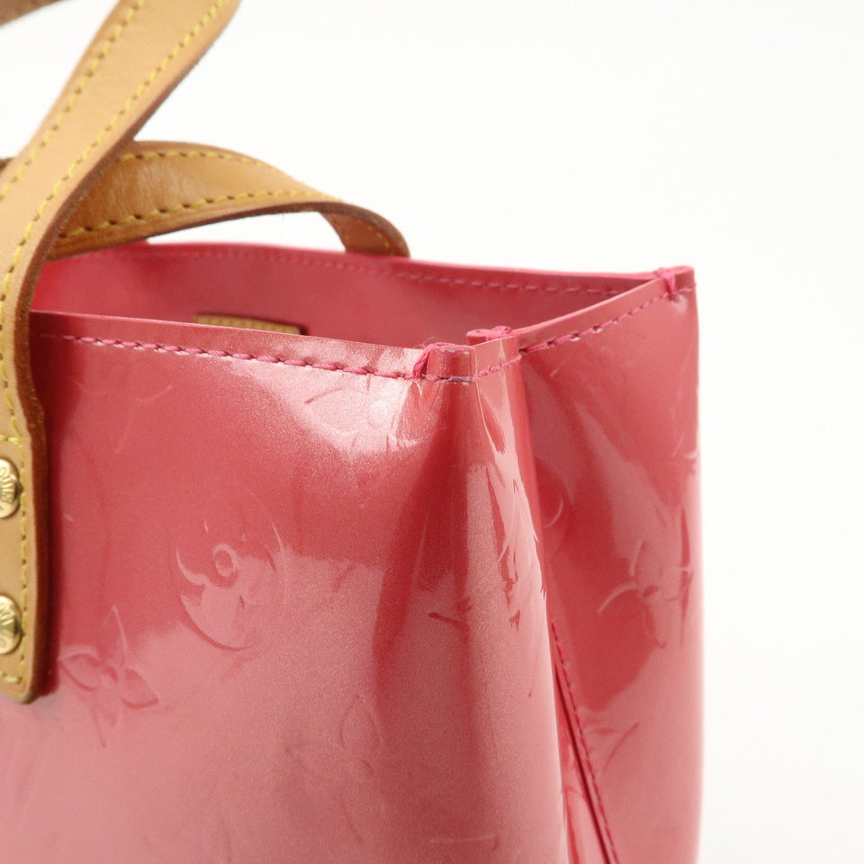 Louis Vuitton Monogram Vernis Lead PM Hand Bag Framboise M9132F