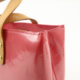 Louis Vuitton Monogram Vernis Lead PM Hand Bag Framboise M9132F