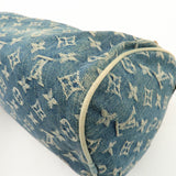 Louis Vuitton Monogram Denim Neo Speedy Boston Bag Blue M95019