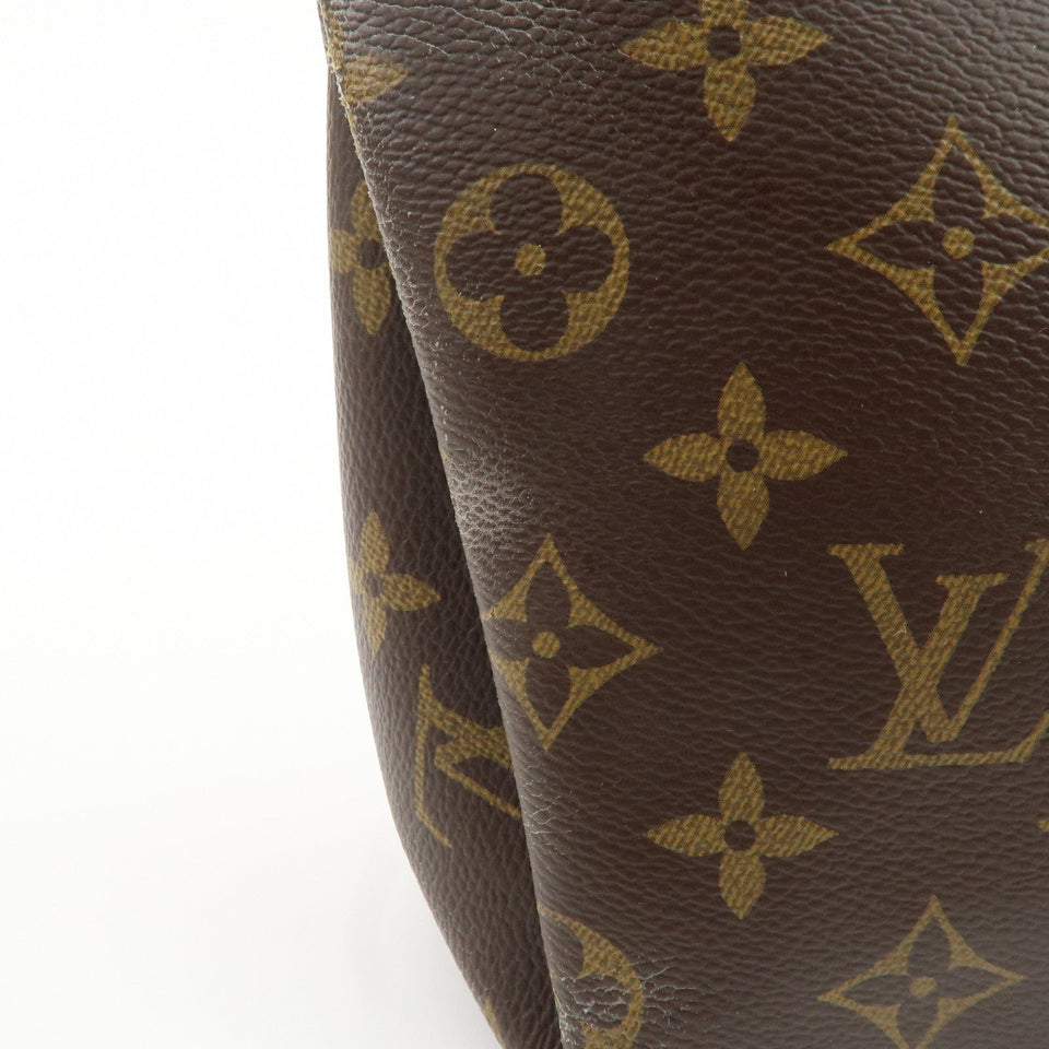 Louis Vuitton Monogram Pallas Beauty Case Brown Red M64123