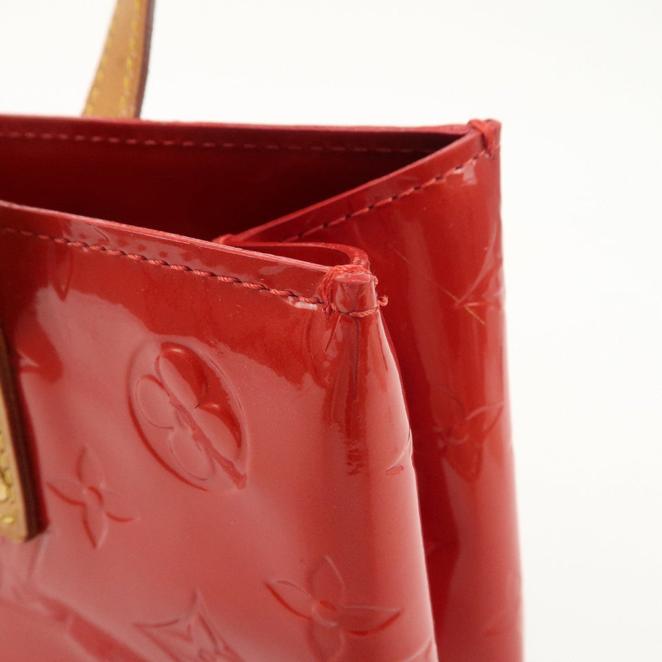 Louis Vuitton Monogram Vernis Lead PM Hand Bag M91088 Rouge