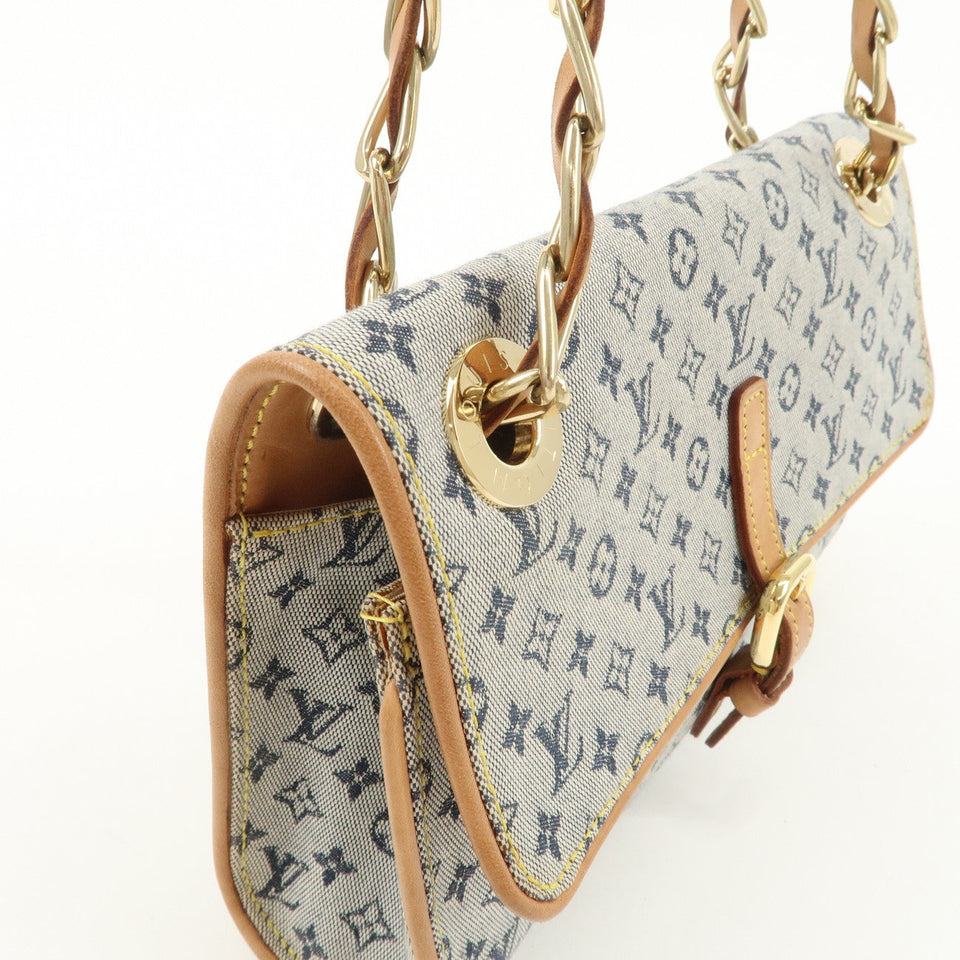 Louis Vuitton Monogram Mini Camille Shoulder Bag Blue M92002