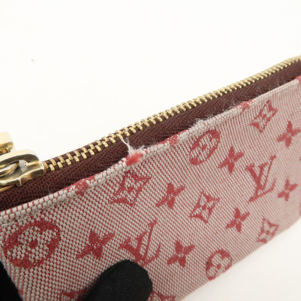 Louis Vuitton Monogram Mini Pochette Cles Coin Case Cerise M92238
