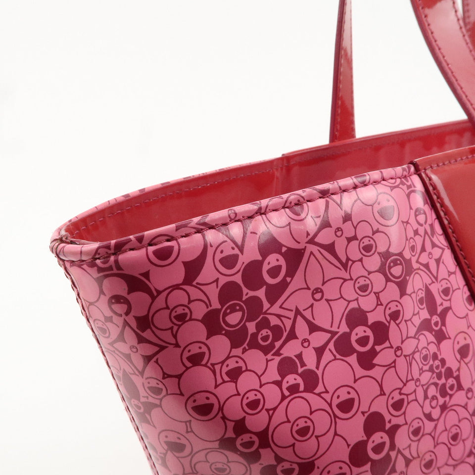 Louis Vuitton Cosmic Blossom PM Tote Bag Rose Pink Murakami M93160