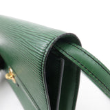Louis Vuitton Epi Pochette Arche Shoulder Bag Borneo Green M52574