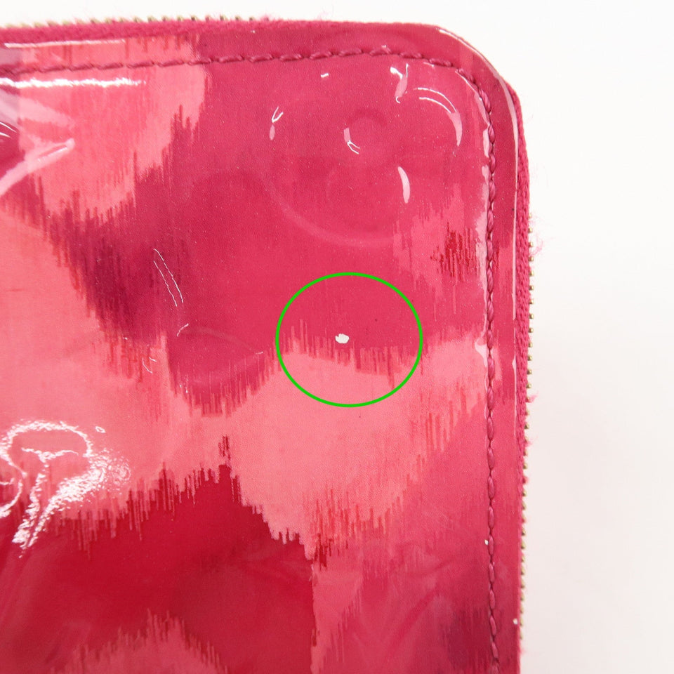 Louis Vuitton Monogram Vernis Ikat Flower Zippy Coin Purse M90030