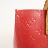Louis Vuitton Monogram Vernis Lead PM Hand Bag Pink M91221