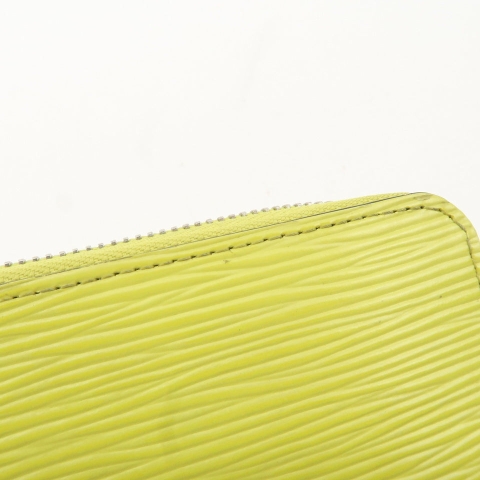 Louis Vuitton Epi Zippy Wallet Long Wallet Pistache M60436