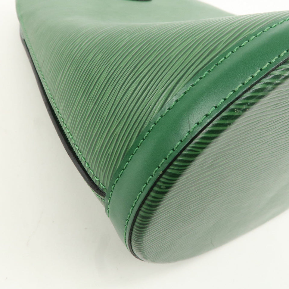 Louis Vuitton Epi Cluny Shoulder Bag Borneo Green M52254