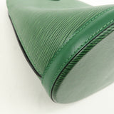 Louis Vuitton Epi Cluny Shoulder Bag Borneo Green M52254