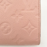 Louis Vuitton Monogram Empreinte Zippy Wallet Rose Poudre M64090