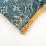 Louis Vuitton Monogram Denim Flat Shopper Tote Bag M95018