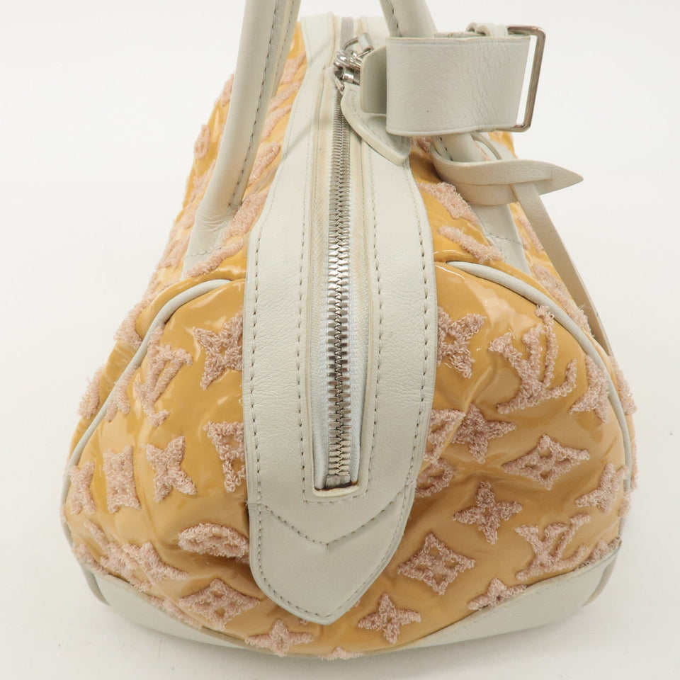 Louis Vuitton Monogram Booklet Speedy Round Rose M40704