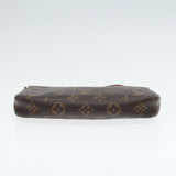 Louis Vuitton Pochette Accessoire  Canvas Clutch Bag