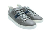 Dior Low Top Sneakers in Grey Leather