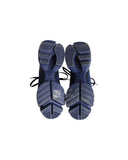 Dior D-Connect Sneakers in Navy Blue Neoprene