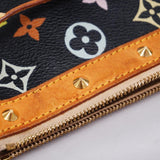 Louis Vuitton Pochette Accessoire  Canvas Clutch Bag