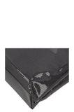 PRADA Tote Sequined Mesh Black