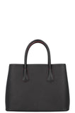 PRADA Small Double Prada Bag Saffiano Black