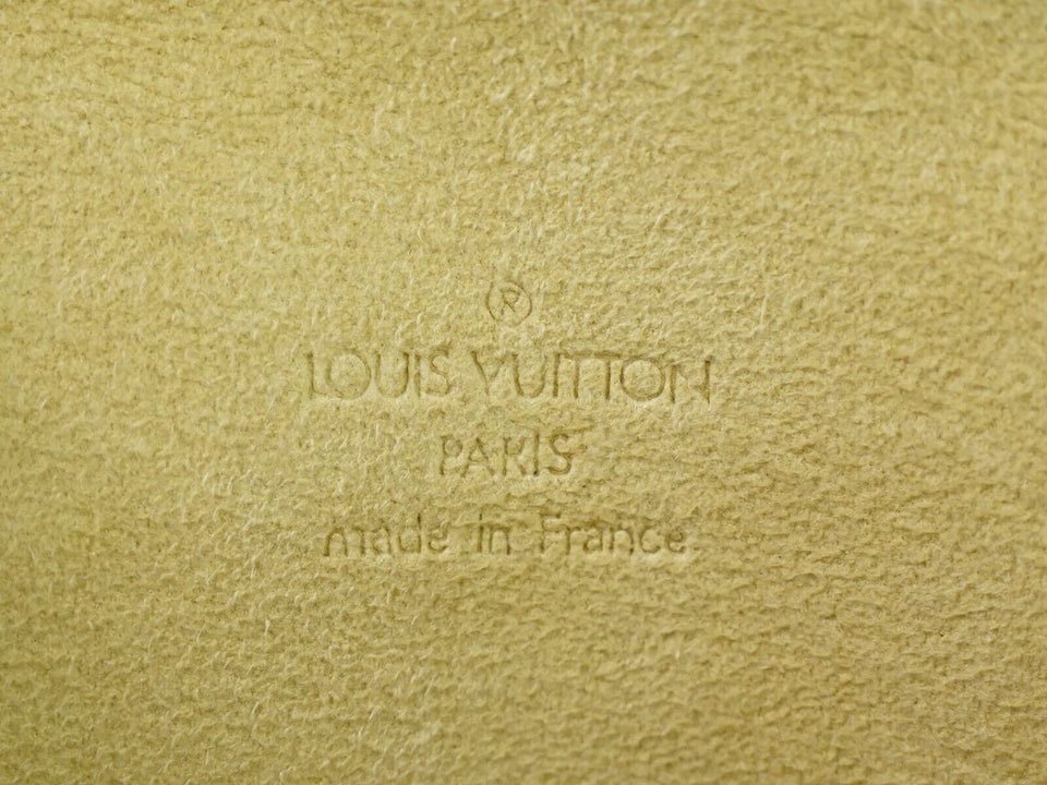 Louis Vuitton Pochette Florentine  Canvas Clutch Bag
