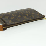 Louis Vuitton Pochette Accessoires  Canvas Clutch Bag