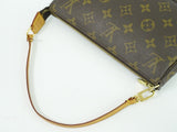 Louis Vuitton Pochette Accessoire  Canvas Clutch Bag