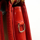Louis Vuitton Monogram Vernis Motto Shoulder Bag Rouge M91137