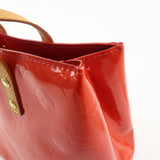 Louis Vuitton Monogram Vernis Lead PM Hand Bag Rouge M91088