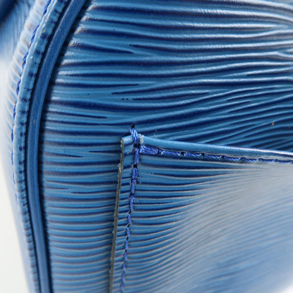 Louis Vuitton Epi Speedy 25 Hand Bag Boston Bag Blue M43015