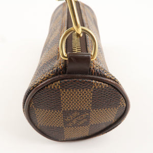 Louis Vuitton Damier Mini Pouch for Papillon Bag Brown