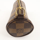 Louis Vuitton Damier Mini Pouch for Papillon Bag Brown