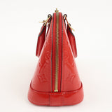 Louis Vuitton Monogram Vernis Alma BB 2Way Shoulder Bag M90174