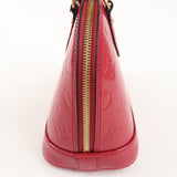Louis Vuitton Monogram Vernis Alma BB 2Way Bag Rose Indien M91771