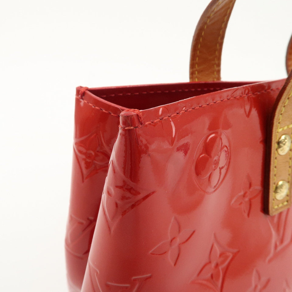 Louis Vuitton Monogram Vernis Lead PM Hand Bag M91088 Rouge