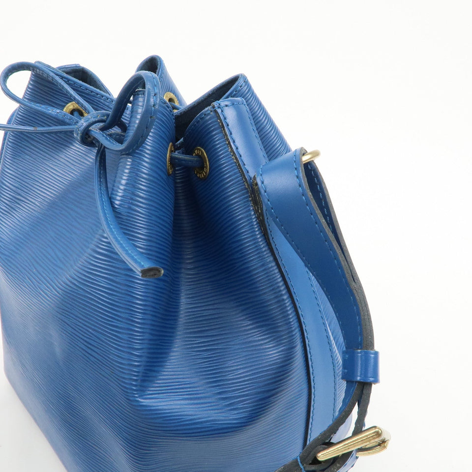 Louis Vuitton Epi Noe Shoulder Bag Toledo Blue M44005
