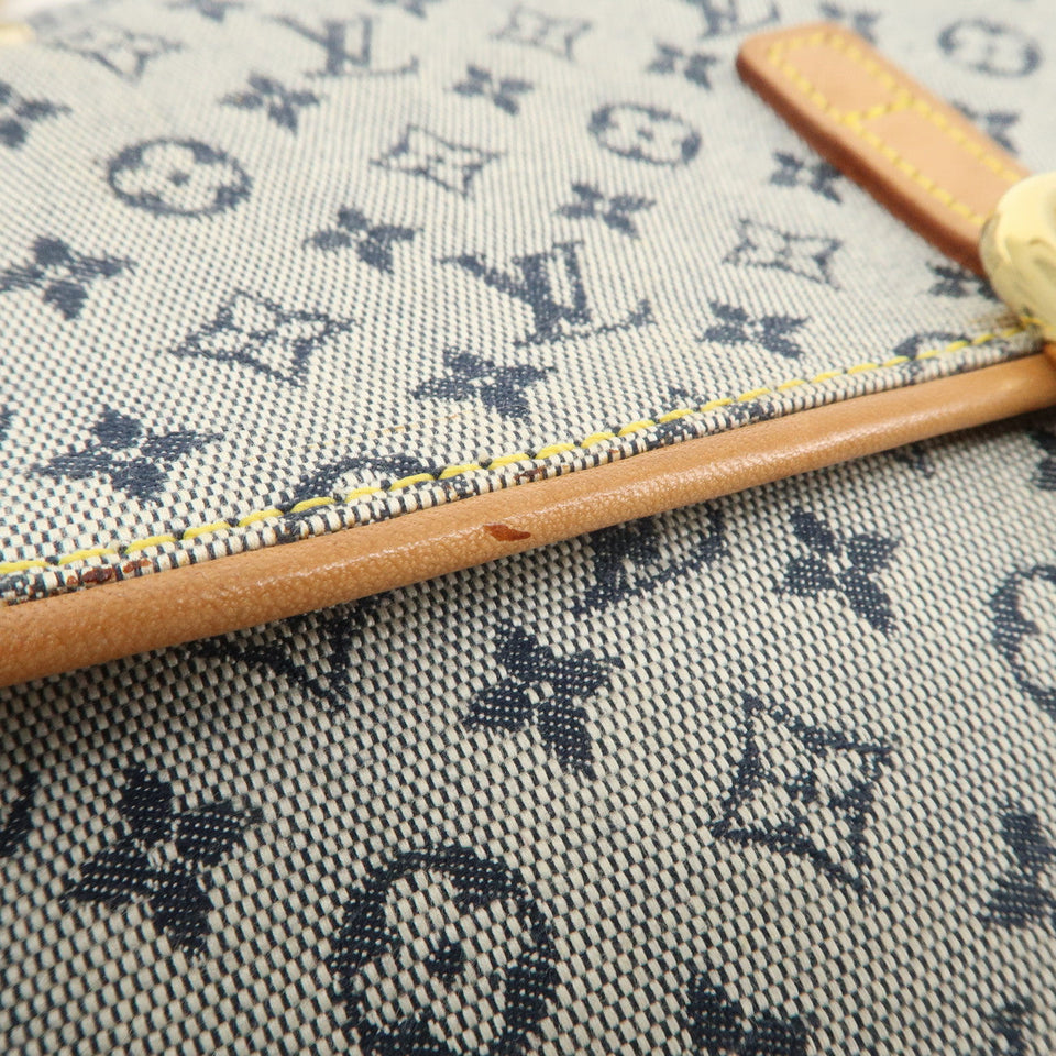 Louis Vuitton Monogram Mini Camille Shoulder Bag Blue M92002