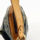 Louis Vuitton Monogram Denim Camera Bag Shoulder Bag Blue M95348