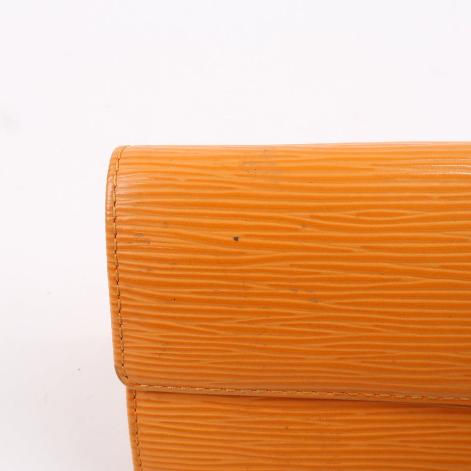 Louis Vuitton Epi Pochette Porte Monnaie Credit Mandarin M6359H