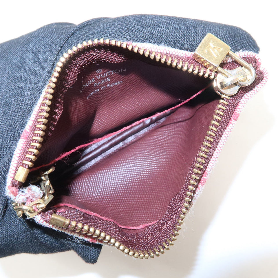 Louis Vuitton Monogram Mini Pochette Cles Coin Case Cerise M92238