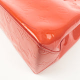 Louis Vuitton Monogram Vernis Lead PM Hand Bag Rouge M91088
