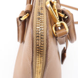 Prada Logo Leather 2Way Bag Hand Bag Shoulder Bag Brown