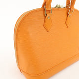 Louis Vuitton Epi Alma Hand Bag Mandarin Orange M5124H