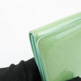 Louis Vuitton Monogram Vernis Ludlow Wallet Lime Green